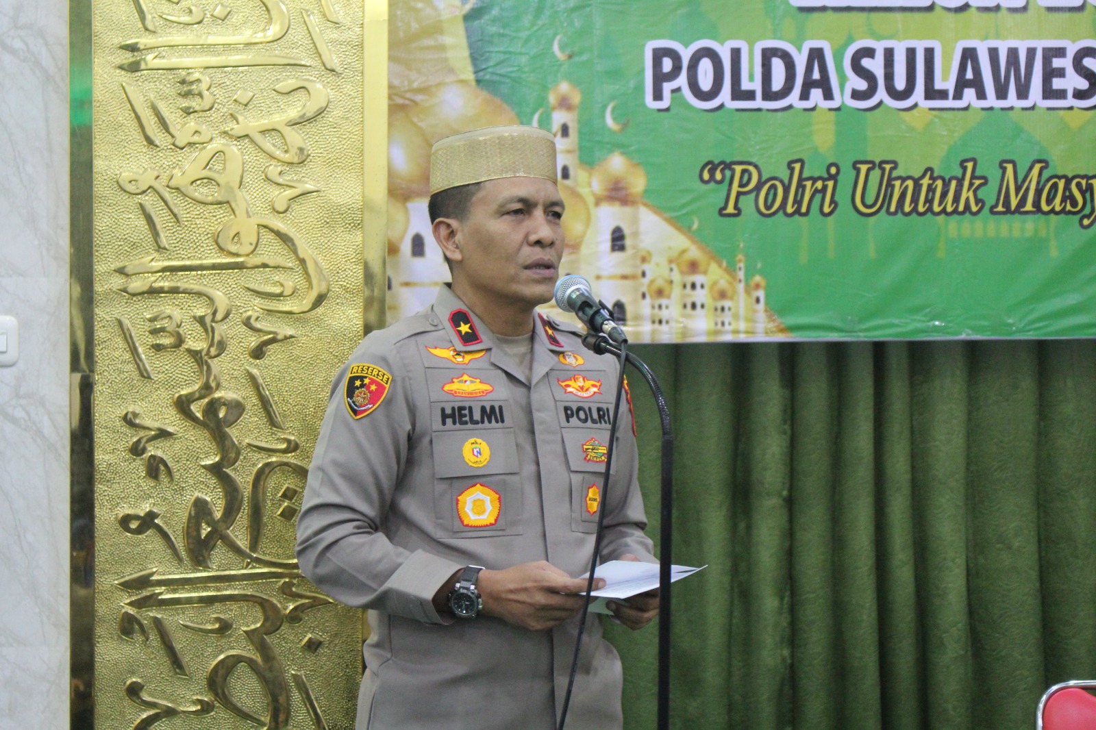 Doa dan Dzikir HUT Bhayangkara Ke-79 Polda Sulteng Menghadirkan Ustad Das’ad Latif