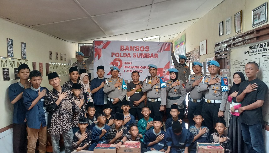 Bidpropam Polda Sumbar Salurkan Bantuan Sosial ke Panti Asuhan Anak Mentawai