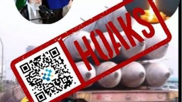 [HOAKS] Indonesia Kirim Bantuan Rudal ke Iran untuk Serang Israel