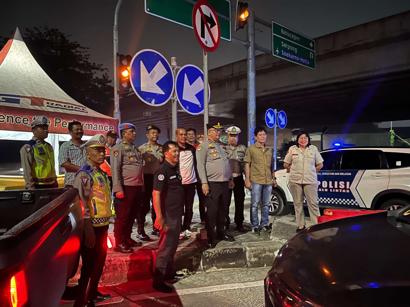 Tol Kunciran-Karawaci & Karawaci-Bitung Ditutup Akibat Banjir