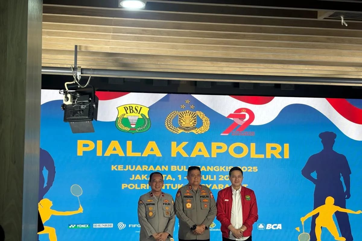 PBSI Harap Turnamen Bulu Tangkis Piala Kapolri Jadi Wadah Pencarian Talenta Mud