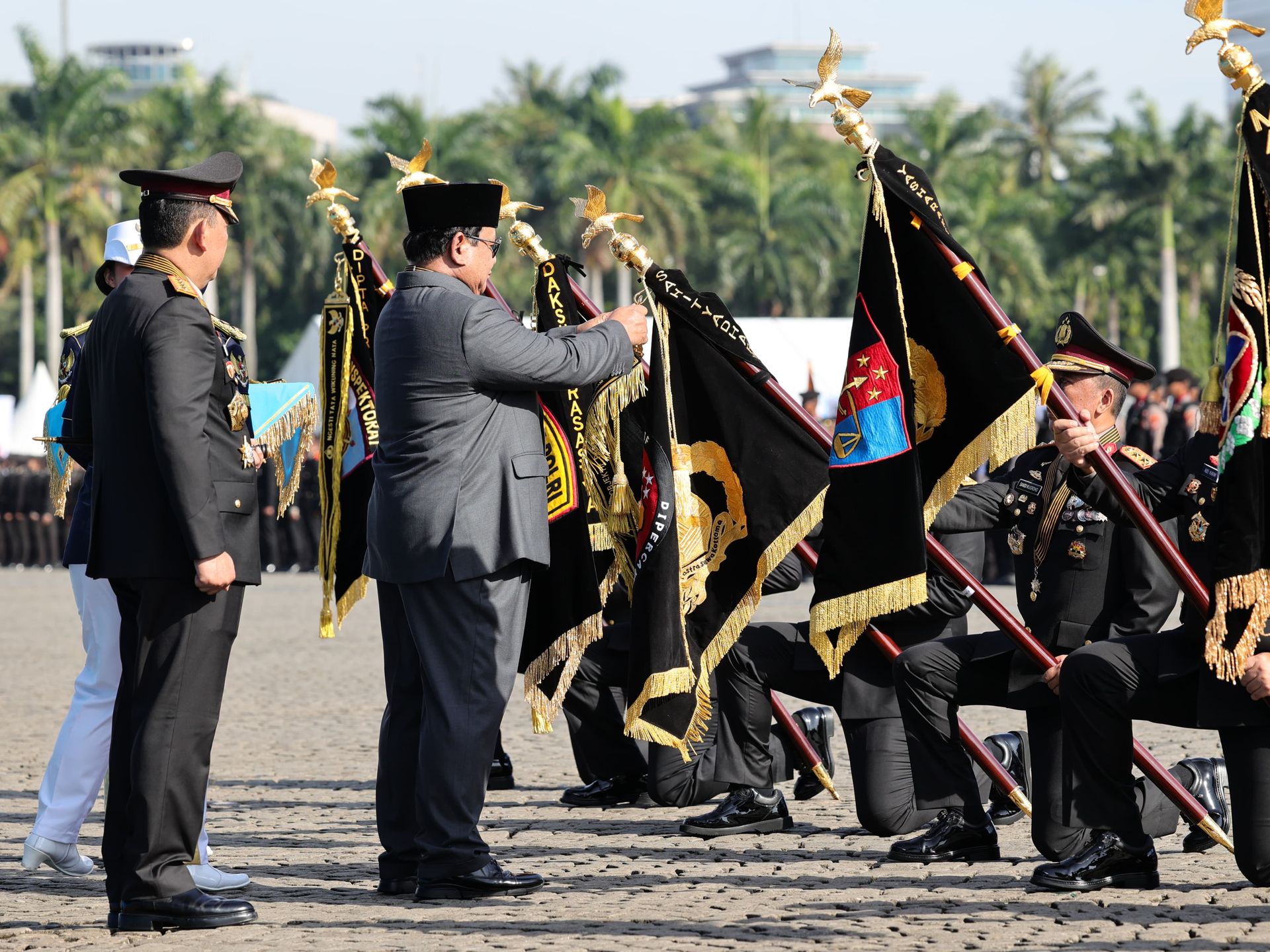 HUT Bhayangkara ke-79, Presiden Prabowo: Jadilah Polisi Dicintai Rakyat