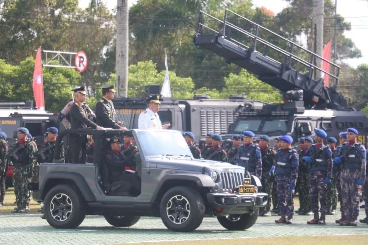 Polda Babel Gelar Upacara Peringatan Hari Bhayangkara Ke 79, Irjen Pol Hendro : Bukan Yang Terbaik, Tapi Berusaha Berikan Yang Terbaik
