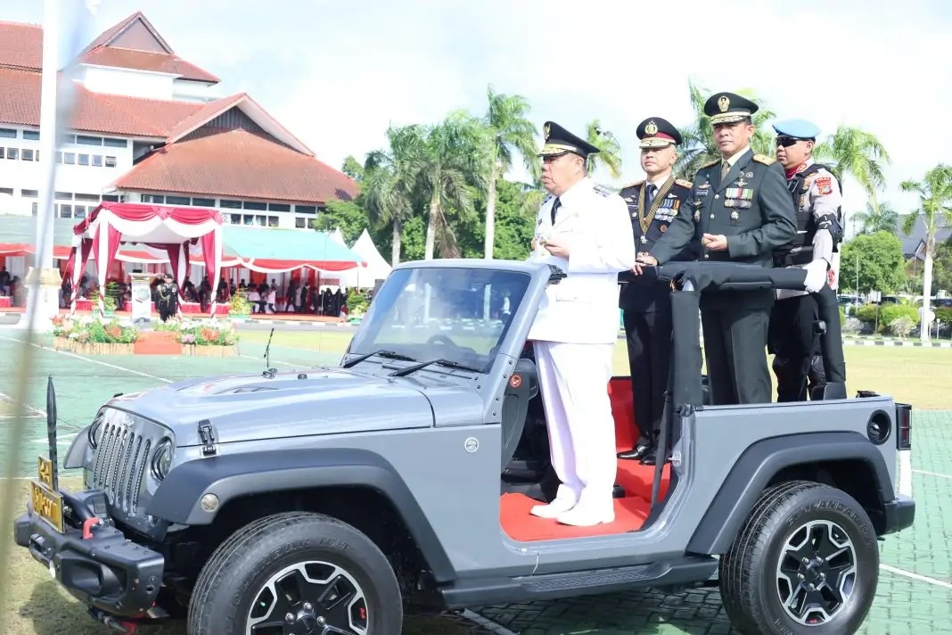Polda Babel Gelar Upacara Peringatan Hari Bhayangkara Ke-79 Tahun 2025