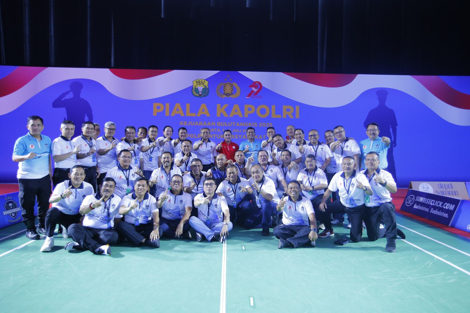 Piala Kapolri 2025 Resmi Dibuka, Kapolri Tegaskan Komitmen Polri Dukung Prestasi dan Pembinaan Bulutangkis Nasional