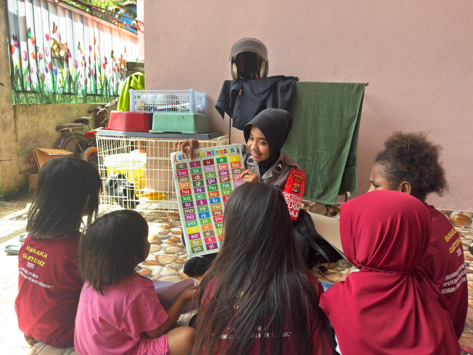 Berikan Ilmu Dan Edukasi, Operasi Rasaka Cartenz Hadir Melalui Petugas Pengajar
