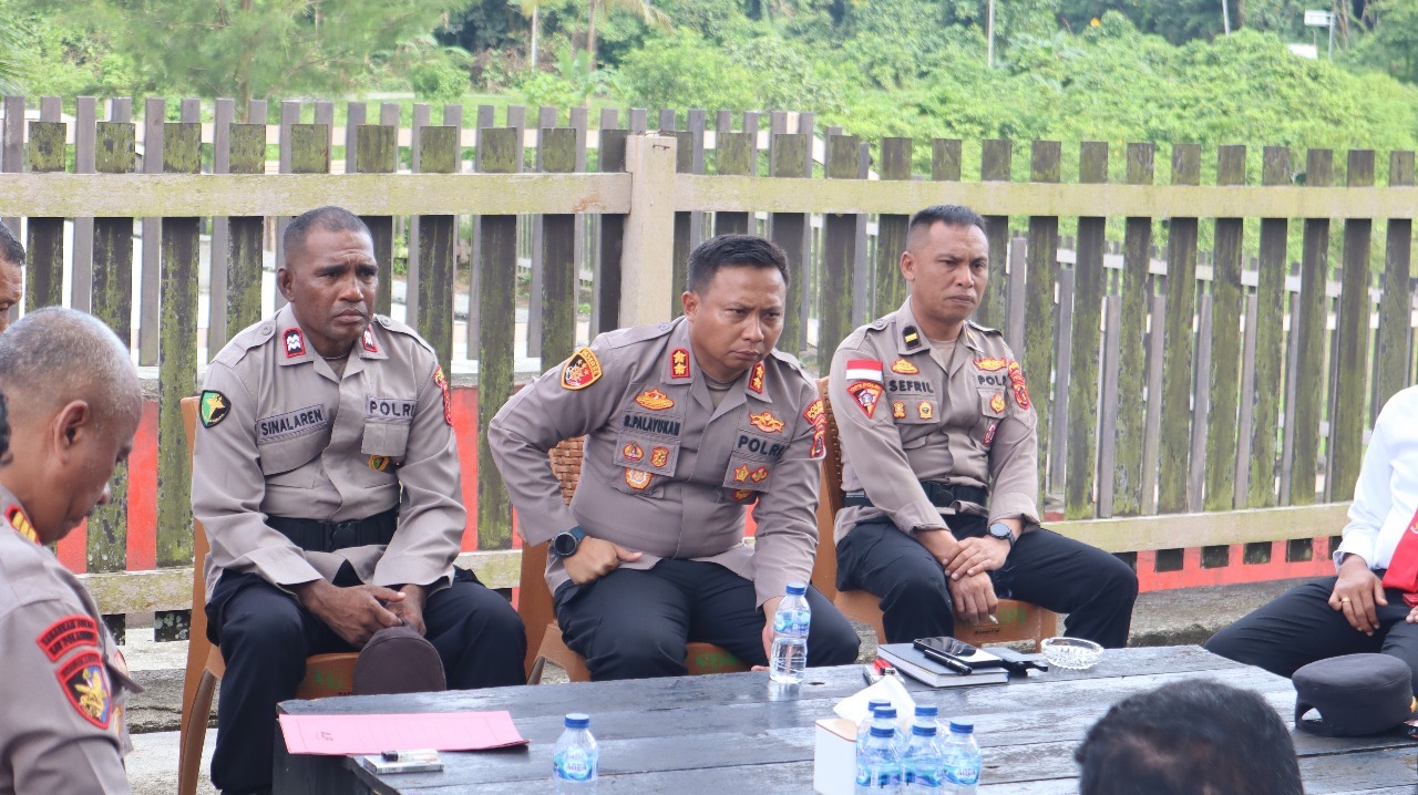Kapolres Sarmi Berikan Arahan Terkait Pengamanan PSU