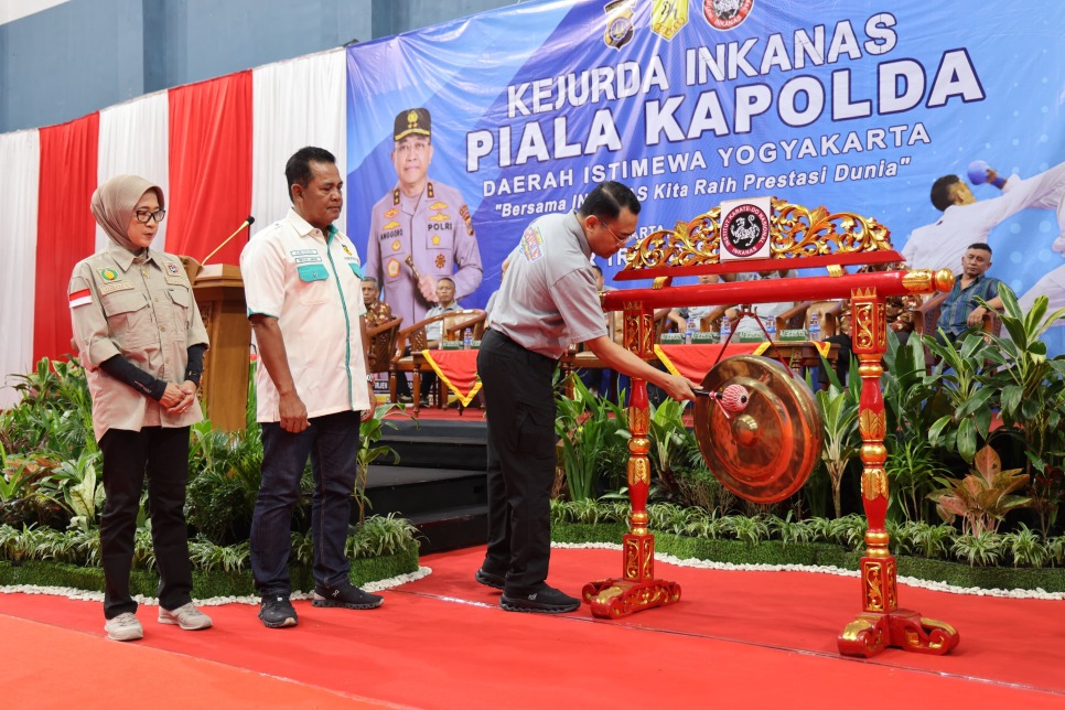 Kapolda DIY Resmi Membuka Kejurda Inkanas Piala Kapolda DIY 2025