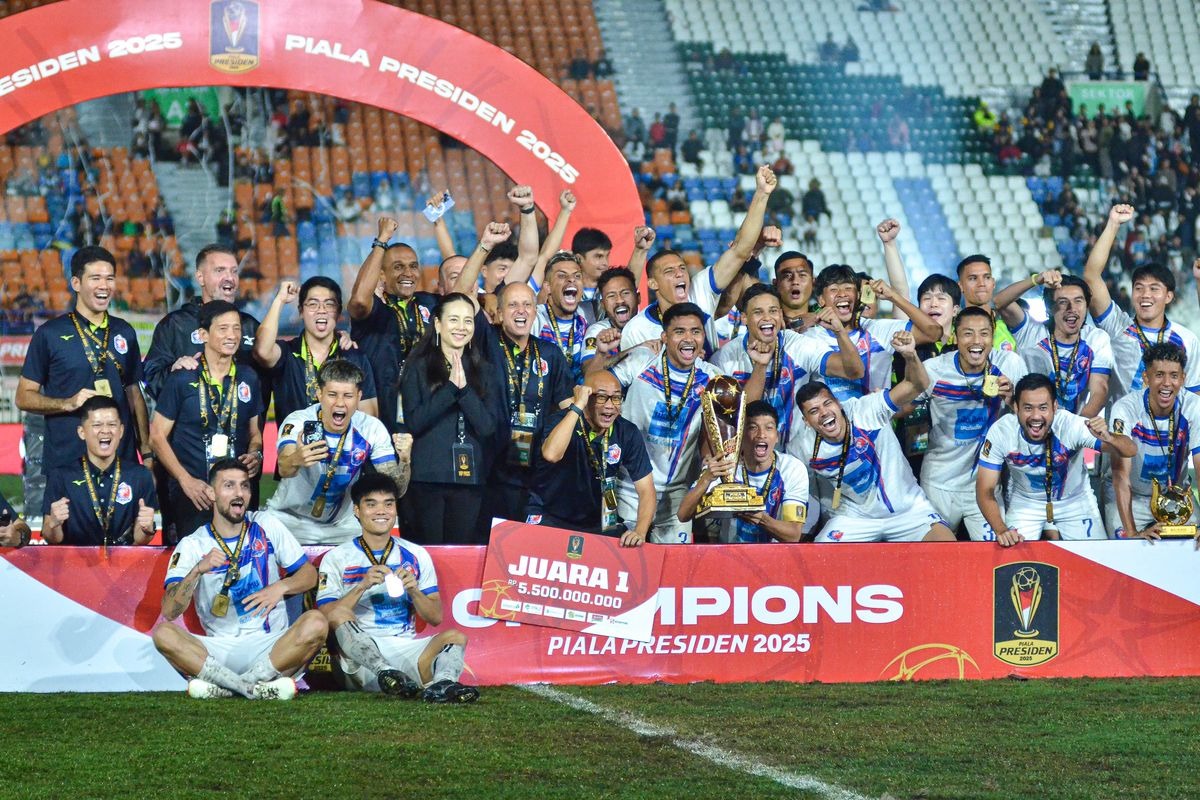 Port FC Juarai Piala Presiden 2025 Kalahkan Oxford United 2-1