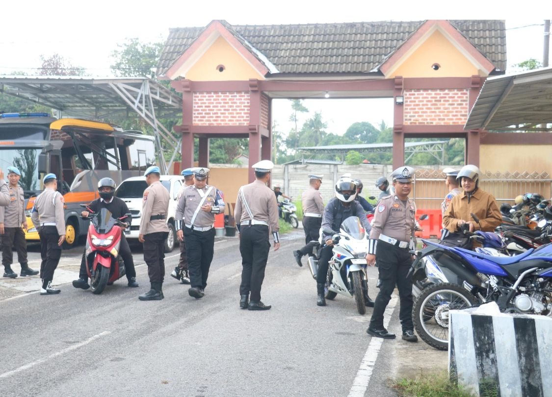 Ditlantas Polda Babel Sasar Kelengkapan Kendaraan Anggota Polda Babel