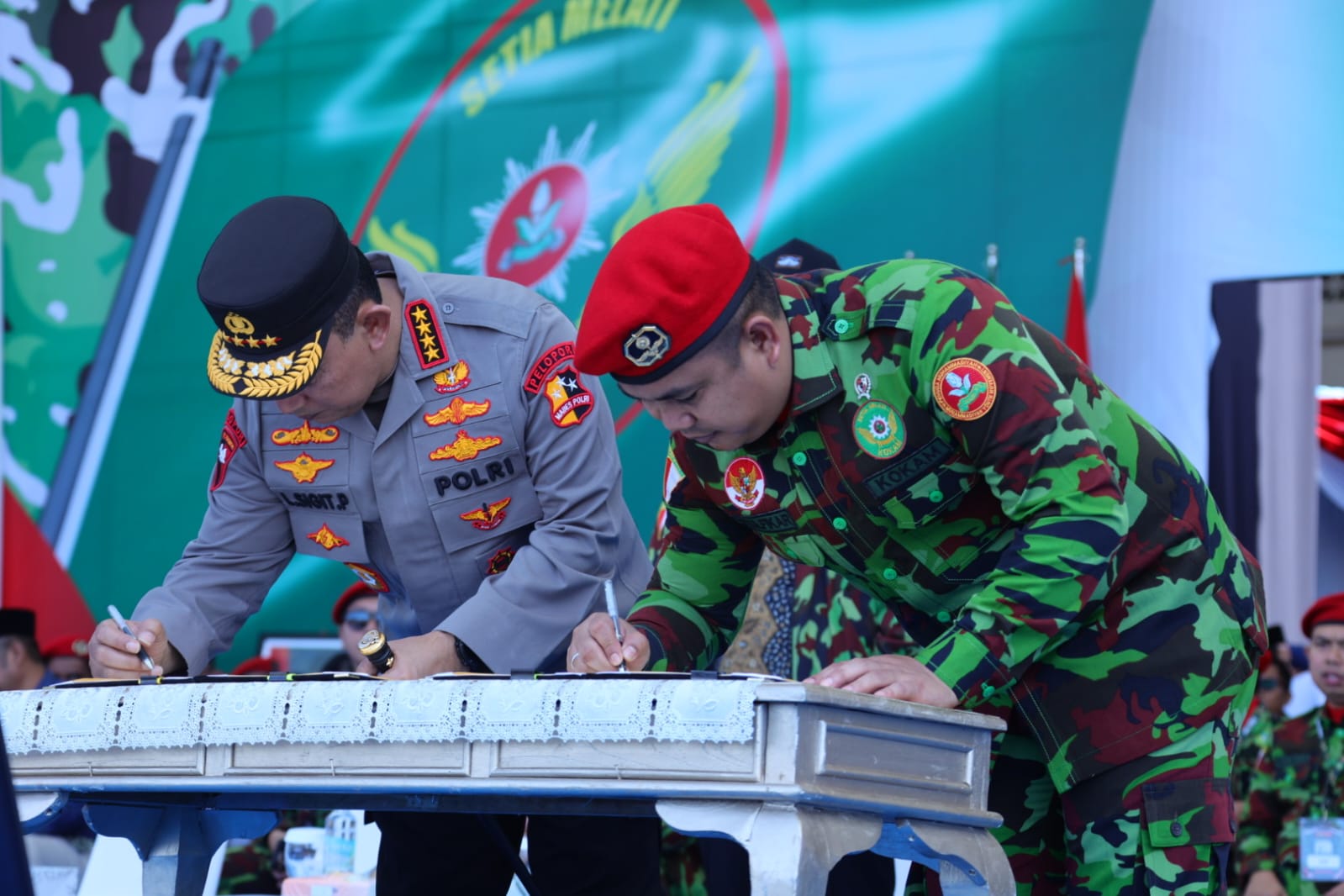 Kapolri Pimpin Apel Akbar Kokam, Perkuat Sinergitas Dukung Program Pemerintah