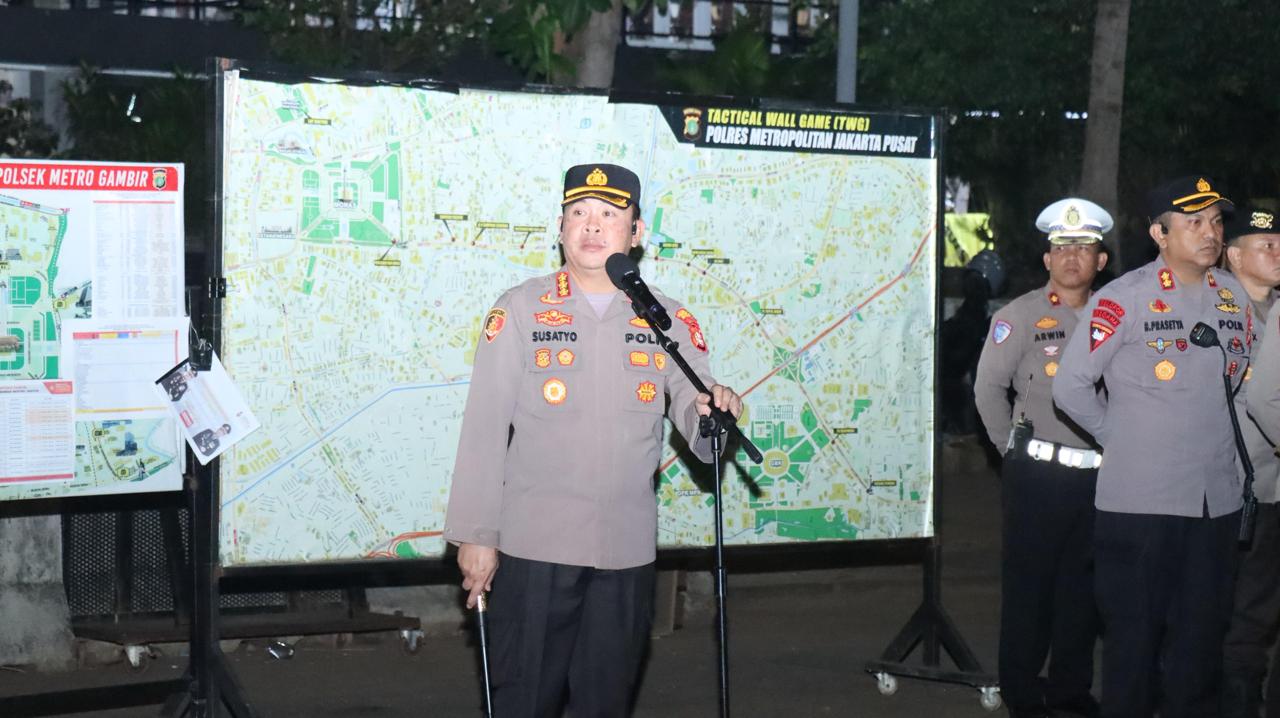 Ribuan Personel Disiagakan Kawal Aksi Unjuk Rasa di Tiga Titik