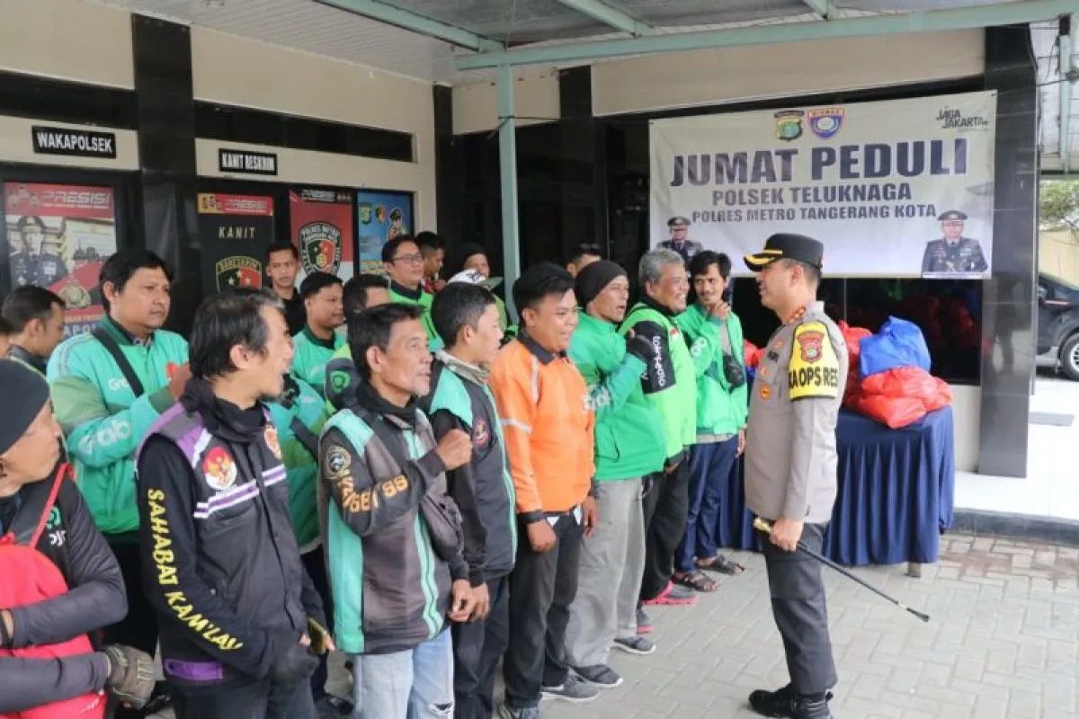 Polres Tangerang Kota dan Komunitas Ojol Komitmen Berkolaborasi Jaga Kamtibmas