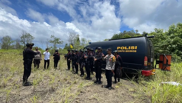 Polda Maluku Musnahkan Barang Bukti Kasus Terorisme