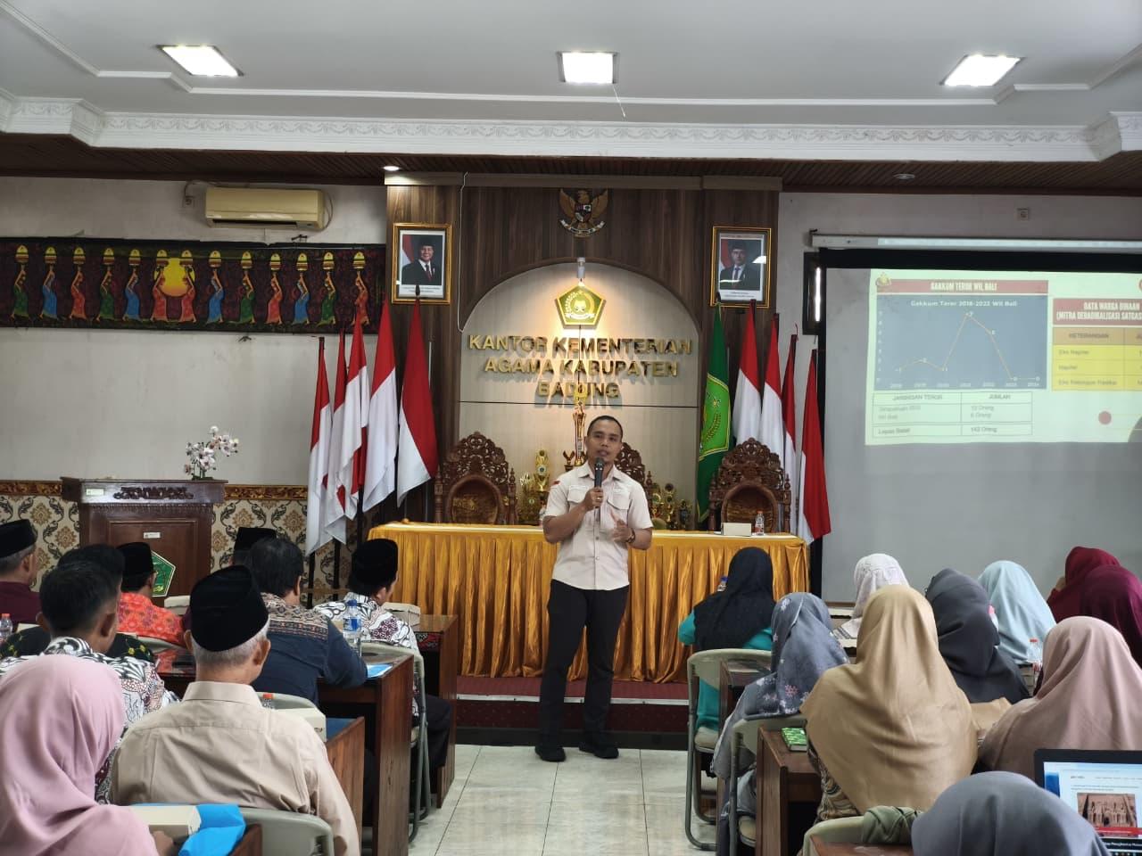 Densus 88 AT Polri Gelar Sosialisasi Pencegahan Paham IRET di Kabupaten Badung