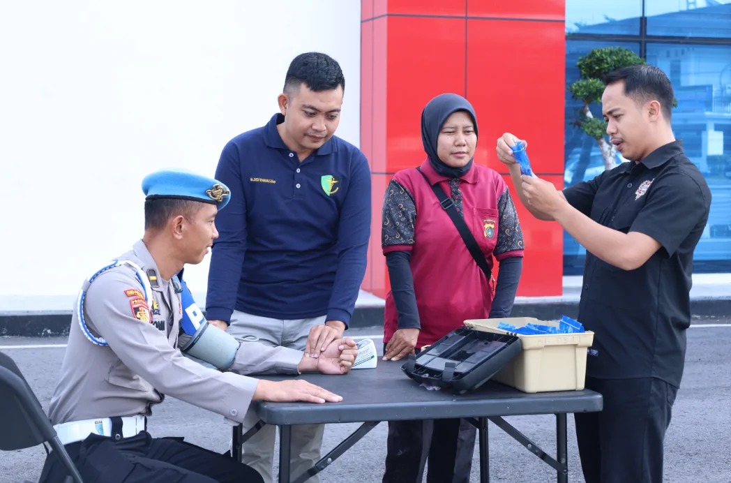 Kunci Pelayanan Prima: Dokkes Polda Babel Rutin Gelar Pemeriksaan Kesehatan Personel