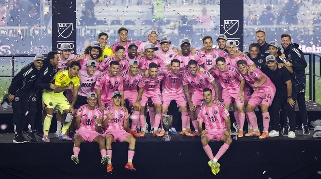 Inter Miami Juara Wilayah Timur, Messi Selangkah Lagi Persembahkan Gelar