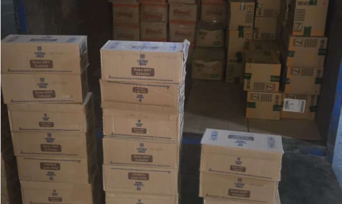 PT. Prima Agro Aceh Salurkan Bantuan ke Posko Bantuan Polda Aceh di Bandara Kualanamu