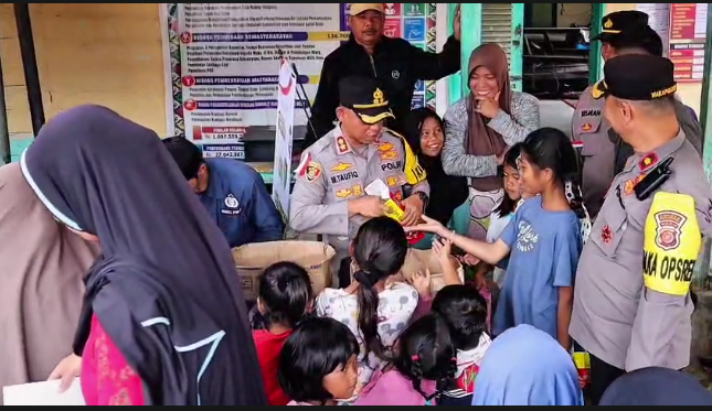 Polres Aceh Tengah Kembali Salurkan Bantuan Kemanusiaan dan Hadirkan Layanan Kesehatan untuk Warga Toweren