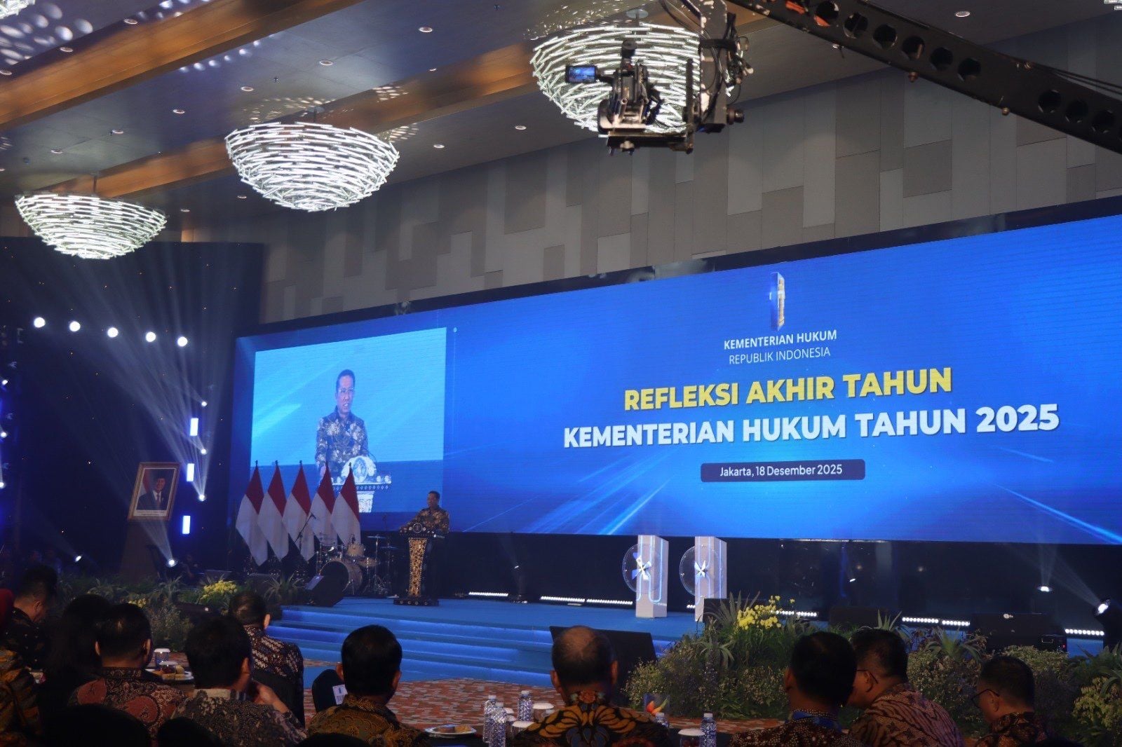 Menkum Sebut Super Apps Kemenkum Dorong Transformasi Digital Nasional