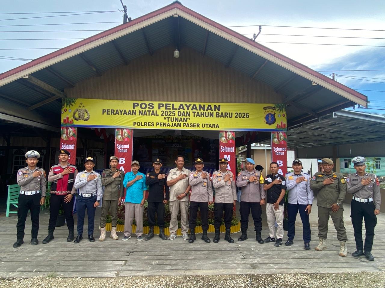 Polres PPU Pastikan Kesiapan Operasi Lilin Mahakam 2025, Pos Pengamanan Dipantau Langsung