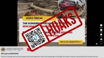[HOAKS] Dunia Tetapkan Status Bencana Internasional bagi Indonesia