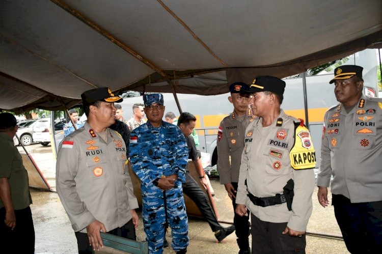 Kapolda NTT Cek Pos Pelayanan di Lippo Plaza Kupang, Pastikan Keamanan Pusat Perbelanjaan