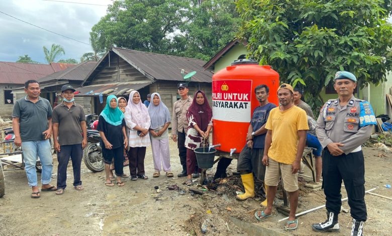 Kapolda Sumut Kembali Bangun Sumut Bor untuk Wilayah Terdampak Bencana
