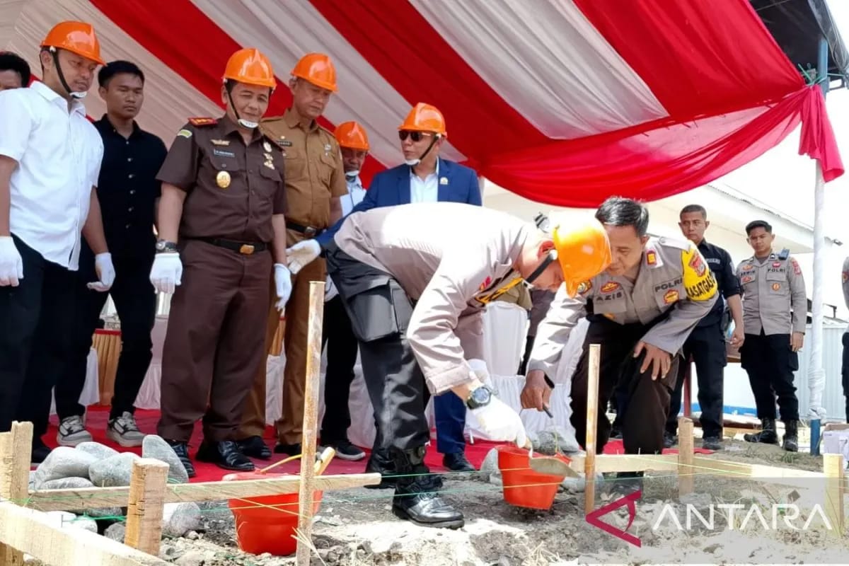 Polres Sigi Bangun Dapur SPPG, Siap Beroperasi Januari 2026