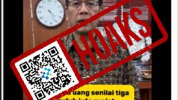 [HOAKS] Menkeu Purbaya Buka Program Bantuan Puluhan Juta