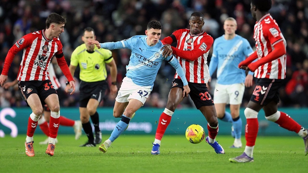 Sunderland Berhasil Menahan Imbang Gempuran Manchester City