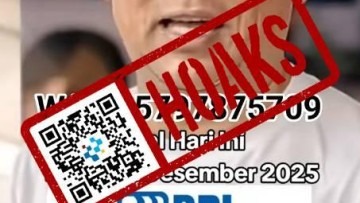 [HOAKS] Haji Isam Bagikan Uang lewat Facebook