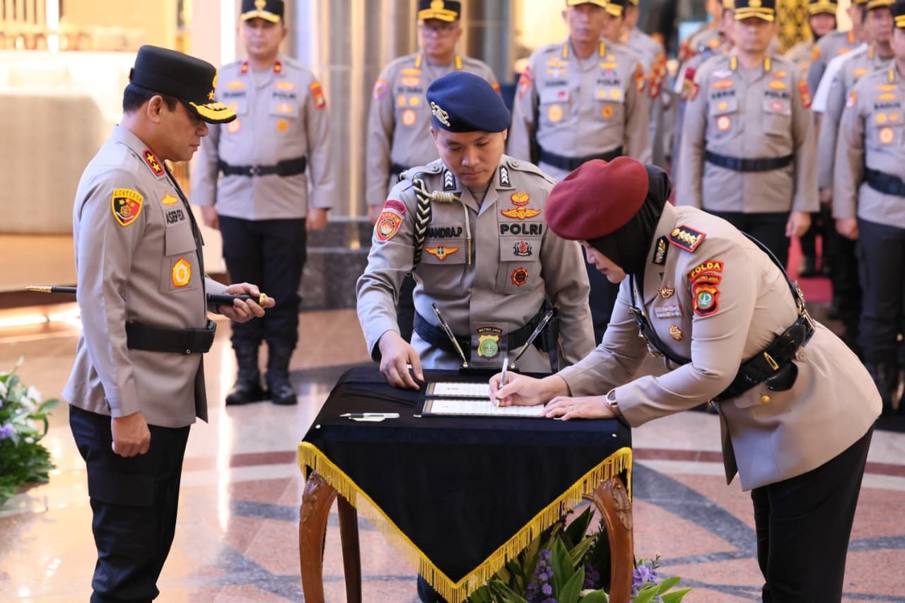 Kapolda Metro Jaya Pimpin Pelantikan Dirres PPA dan PPO