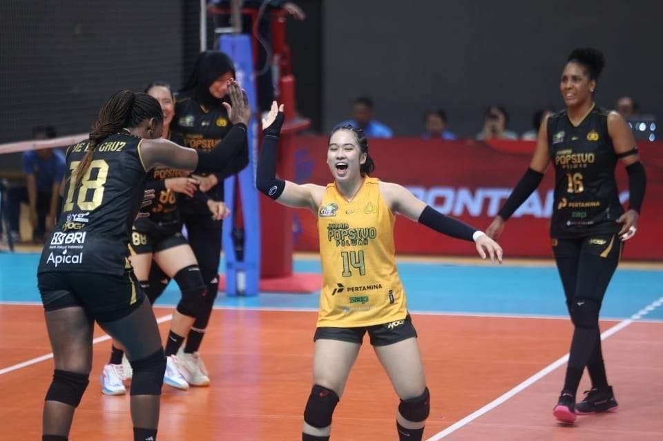 Popsivo Polwan Berhasil Menaklukkan Bandung BJB Tandamata