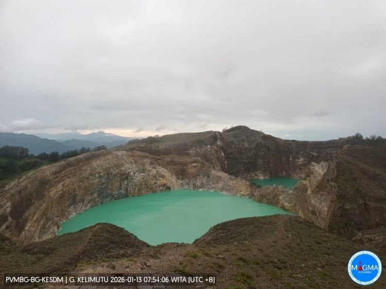 Status Aktivitas Gunung Kelimutu Masih Normal, Polda NTT Imbau Masyarakat Tetap Waspada
