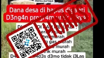 [HOAKS] Dana Desa Diganti dengan Program untuk Rakyat