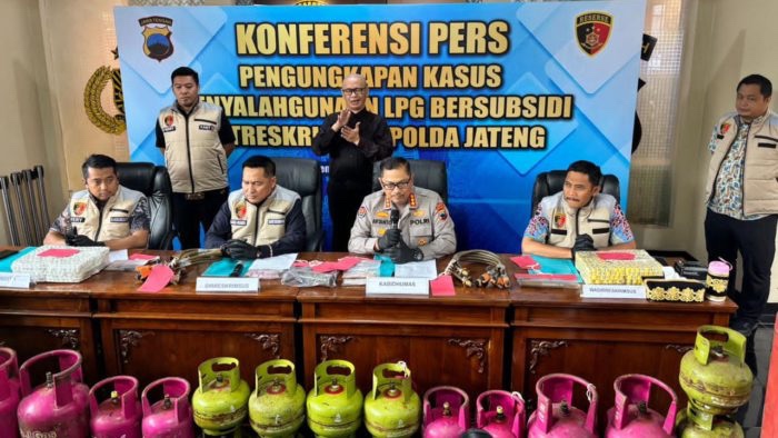 Mafia Gas Oplosan di Jateng Dibongkar, 2.178 Tabung LPG Diamankan Polisi