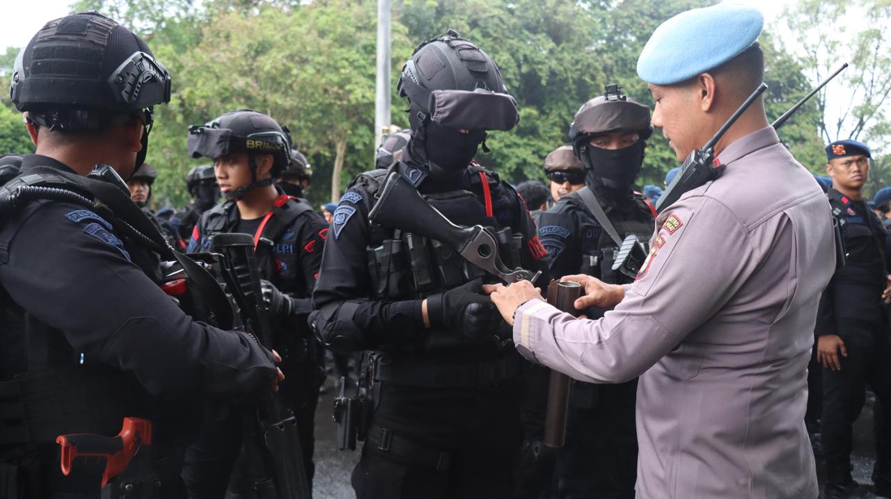 Ratusan Personel Siap Kawal Aksi Demo Buruh di Jakarta Pusat