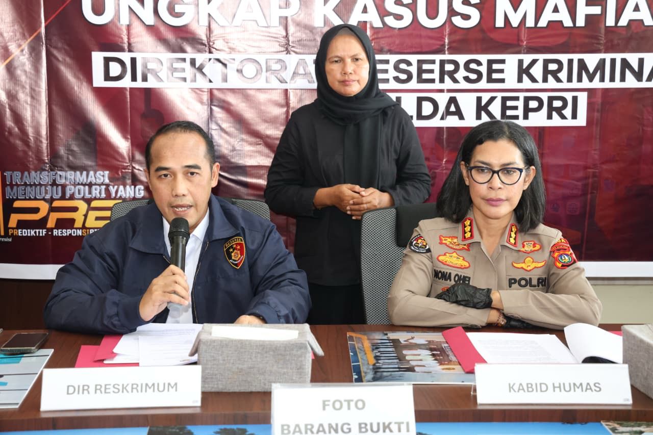 Polda Kepulauan Riau Ungkap Kasus Mafia Tanah di Pulau Rempang