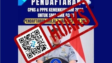[HOAKS] Pendaftaran Seleksi CPNS Kemenkumham 2026