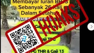 [HOAKS] Guru ASN Iuran BPJS Kesehatan 26 Kali dalam Setahun