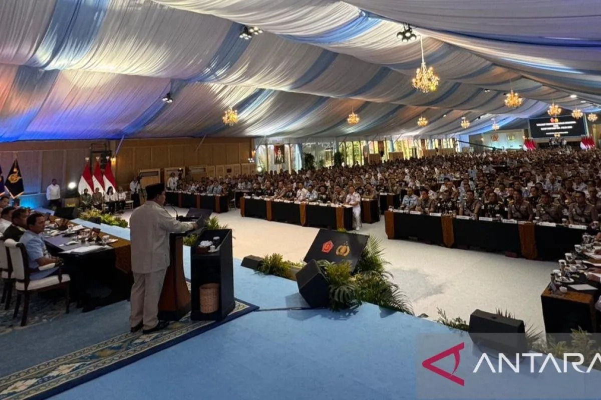 Pimpin Rapim Polri-TNI, Presiden Prabowo Tekankan Pentingnya Menjaga Stabilitas Keamanan dan Pertahanan Negara