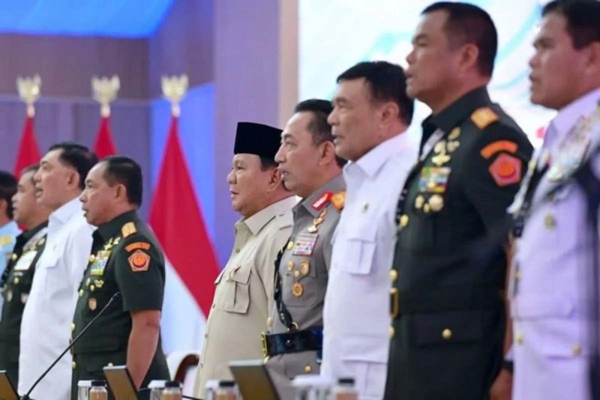 Presiden Prabowo Minta Polri-TNI Tetap Bersatu dan Jadi Institusi yang Dicintai Rakyat
