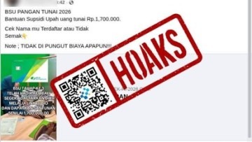 [HOAKS] Link Cek BSU Pangan Tunai