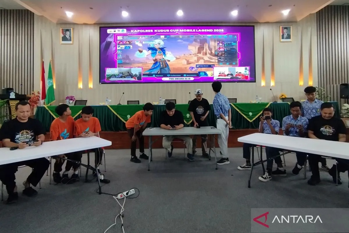 Polisi Gelar Kapolres Kudus FIS Mobile Legends 2026, Wadahi Bakat Pelajar di Bidang e-Sport