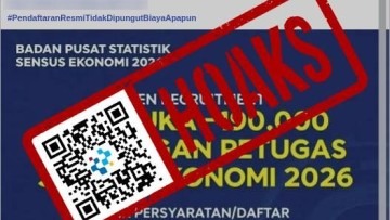 [HOAKS] Link Daftar Petugas Sensus Ekonomi