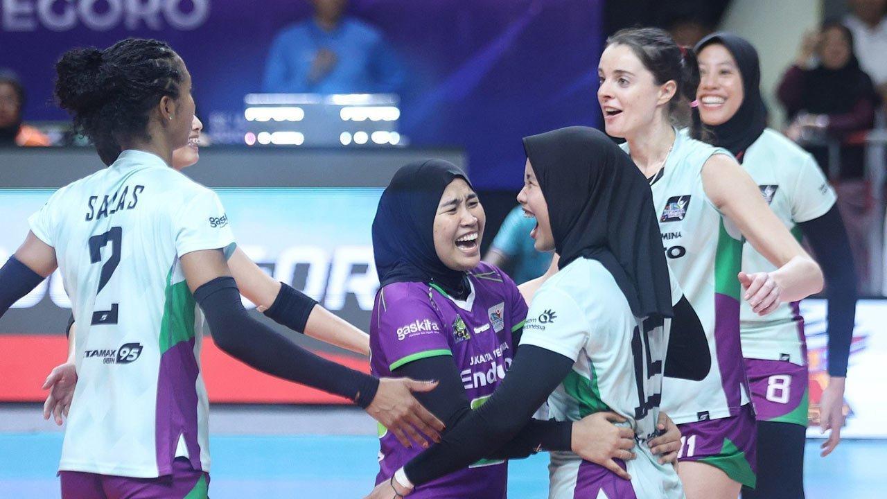 Jakarta Pertamina Eenduro Tak Terbendung Kokoh di Puncak Klasemen Proliga