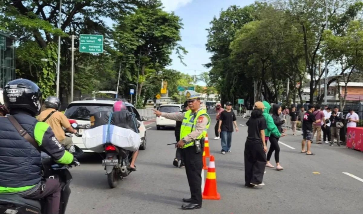 Polisi Siapkan Pengamanan VVIP Imlek Festival 2577 di Lapangan Banteng
