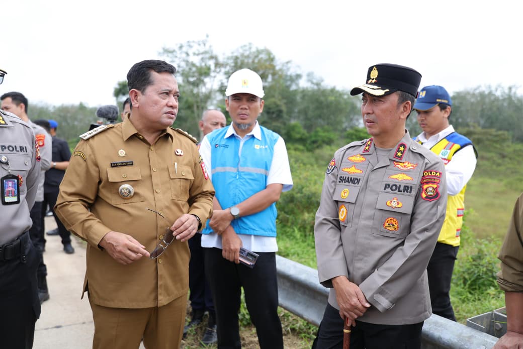 Kapolda Sumsel Pastikan Tol Kapal Betung Siap Hadapi Arus Mudik 2026