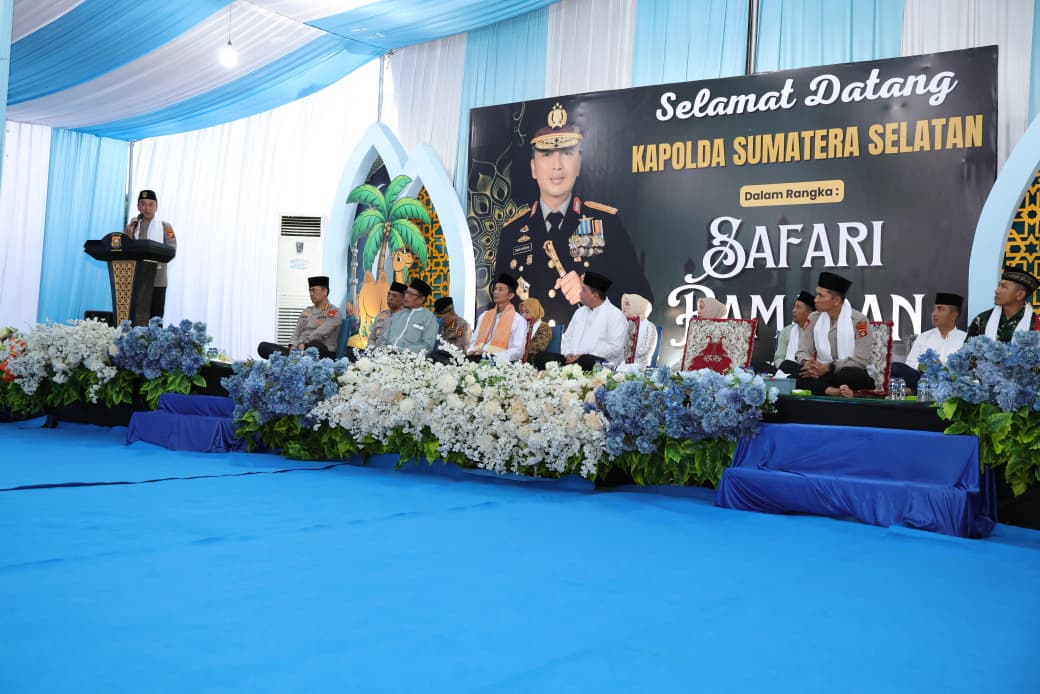 Silaturahmi dengan Warga Banyuasin, Kapolda Sumsel Tegaskan Kolaborasi Jaga Kamtibmas